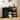 Fluted 51" Bar Cabinet With Fridge Space, Coffee Bar Cabinet With Wine Glass Rack, Snack Organize