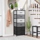 preview thumbnail 10 of 35, Crestlive Products Vertical Dresser Storage Tower with Wood Top