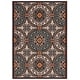 preview thumbnail 35 of 41, SAFAVIEH Veranda Rexhie Indoor/ Outdoor Waterproof Patio Backyard Rug 5'3" x 7'7" - Chocolate/Aqua