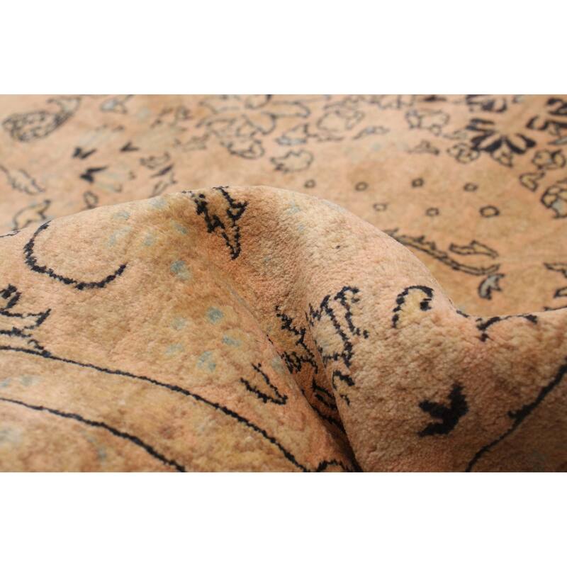 ECARPETGALLERY Hand-knotted Pako Persian 18 Of 20 Salmon Wool Rug - 4'6 x 7'1