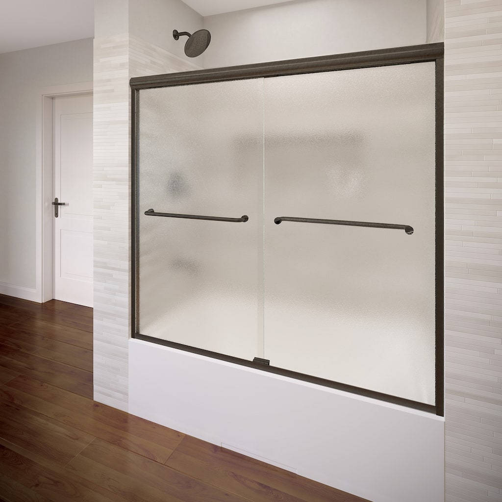 Basco Basco Infinity 57" High x 58.5" Wide Bypass Semi-Frameless Tub