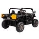 preview thumbnail 67 of 95, Electric 24V Ride-On Dump Truck for Kids, 2 Seater with Remote Control, Non-Slip Tires, and Storage Space