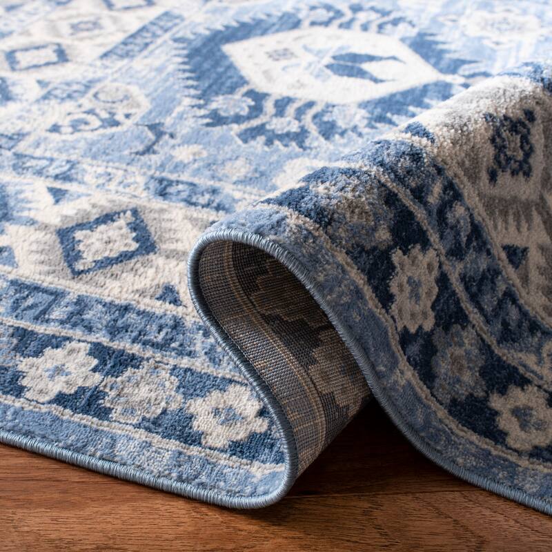 SAFAVIEH Kazak Maribeth Diamond Medallion Rug