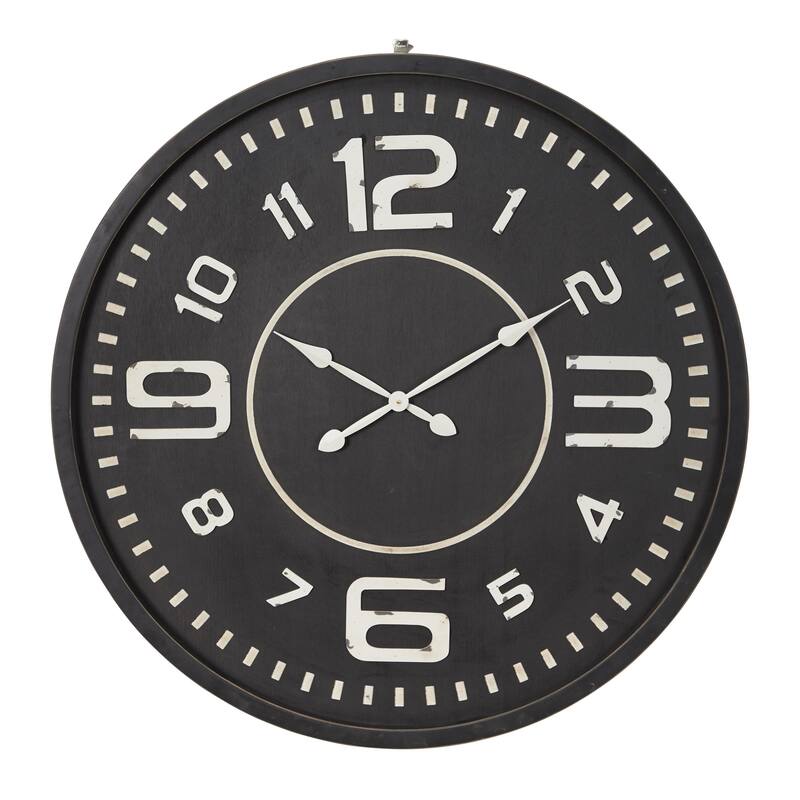 Wooden Decorative Wall Clock -Roche River Decor