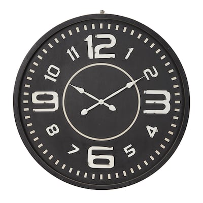 Wooden Decorative Wall Clock -Roche River Decor