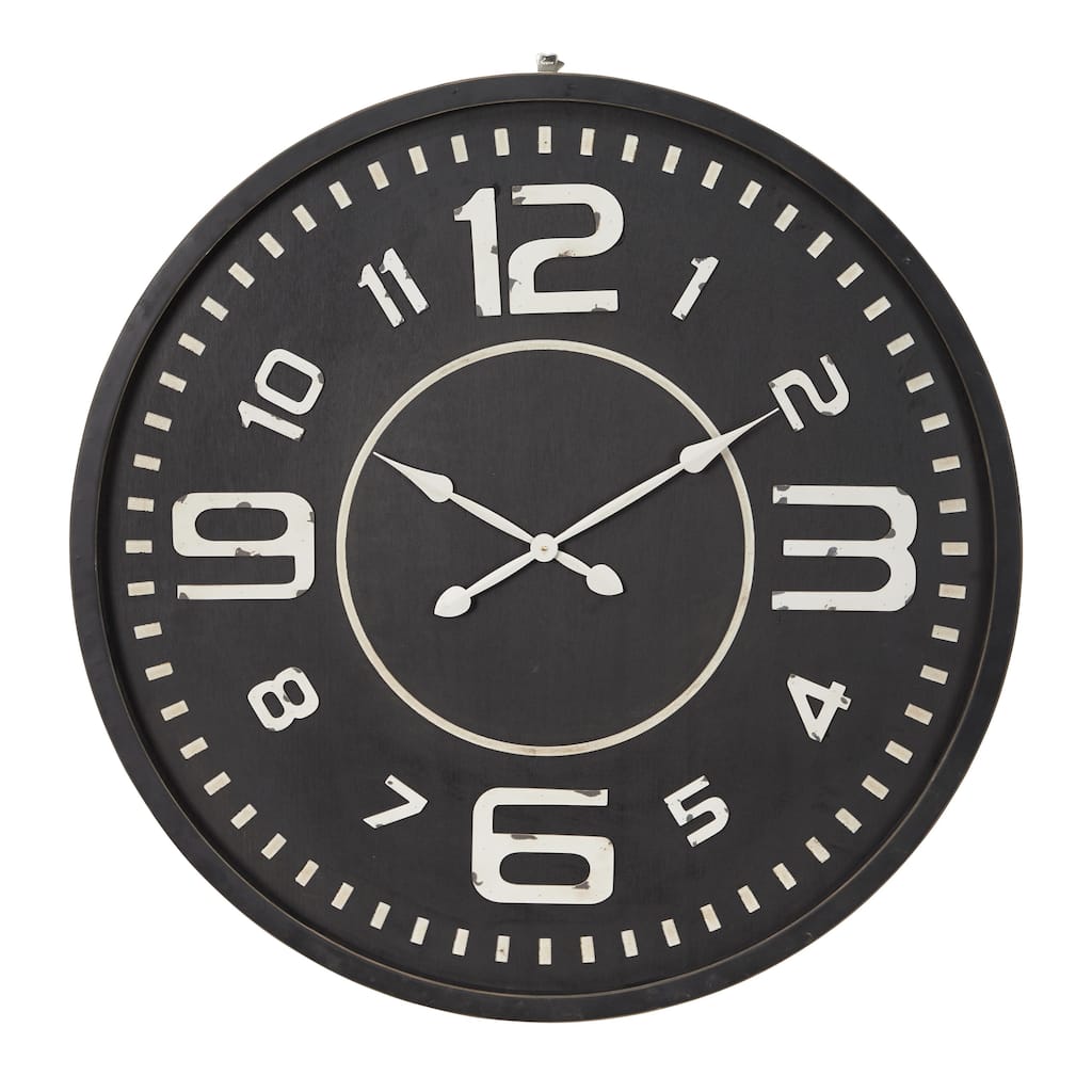 Wooden Decorative Wall Clock -Roche River Decor