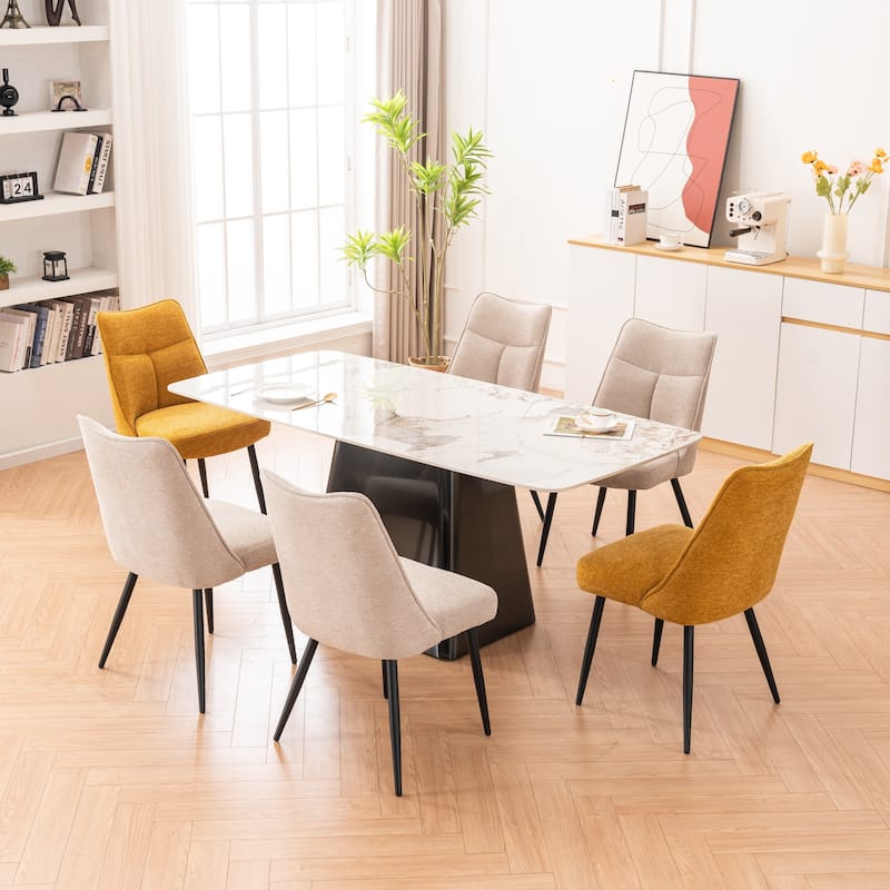 Dining Chairs Set of 2, Soft Cushioned Kitchen Chairs