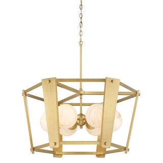 Minka Lavery 3786 Shimmer 6 Light 31" Wide Multi Light Pendant with