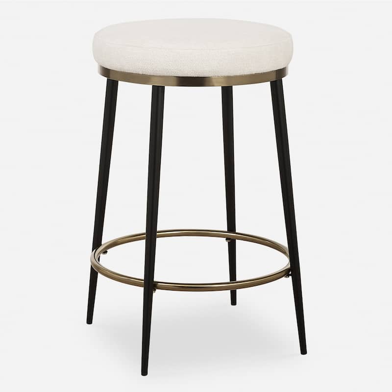 Plush Upholstered Counter Stool - 26"
