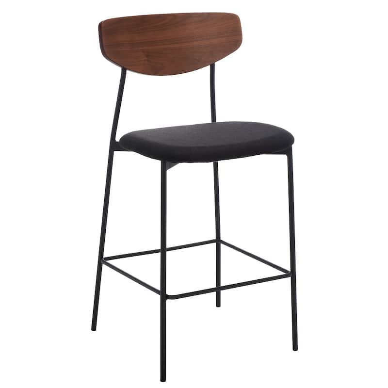 SAFAVIEH Afiya Mid-Century 26-inch Counter Stool - 20.3" W x 20" L x 39" H - 20Wx20Dx39H