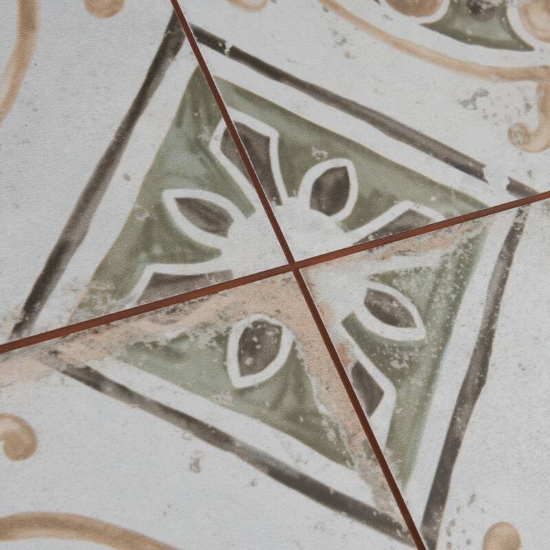 Merola Tile Kings Porto Iria 17-5/8" x 17-5/8" Ceramic Floor and Wall Tile