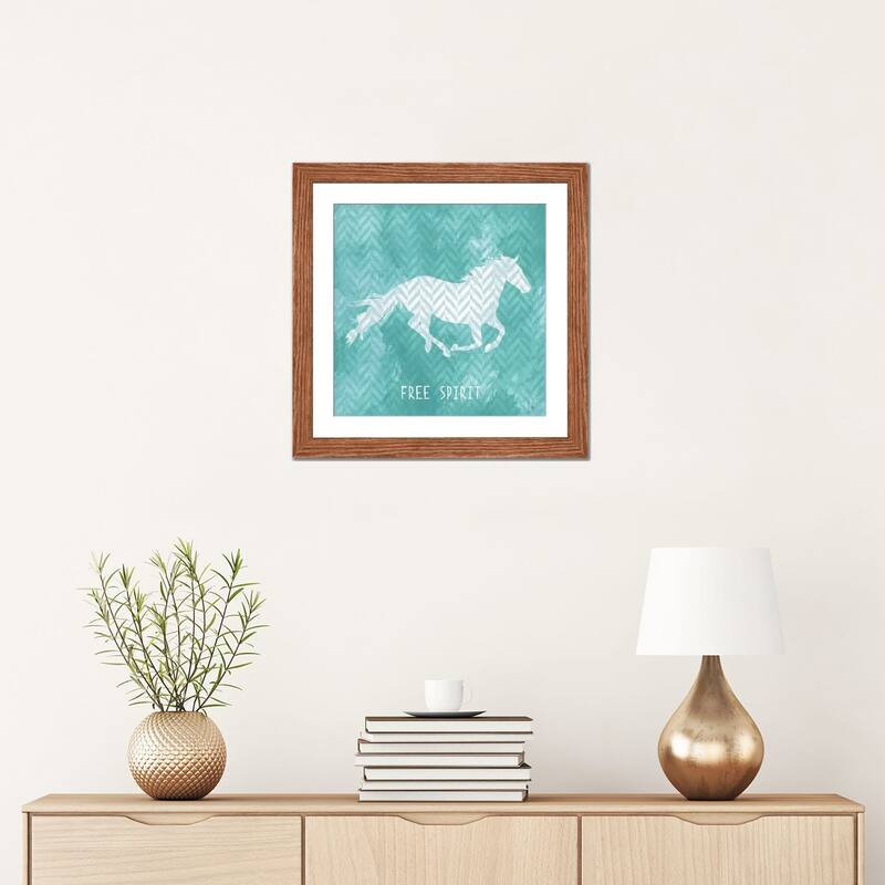 iCanvas "Horse Silhouette III" by Erin Clark