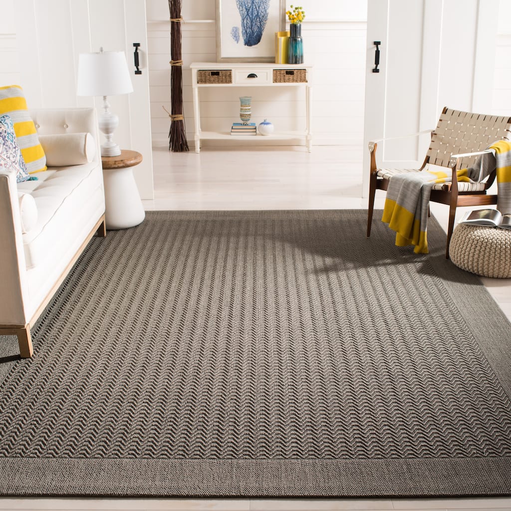 SAFAVIEH, Palm Beach Pearly Modern Sisal Rug