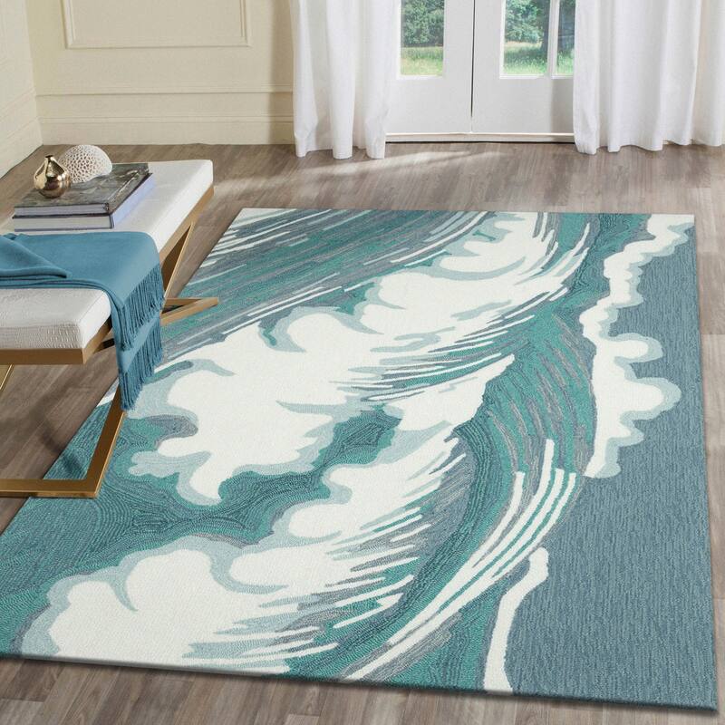 Liora Manne Capri Wave Indoor/Outdoor Area Rug