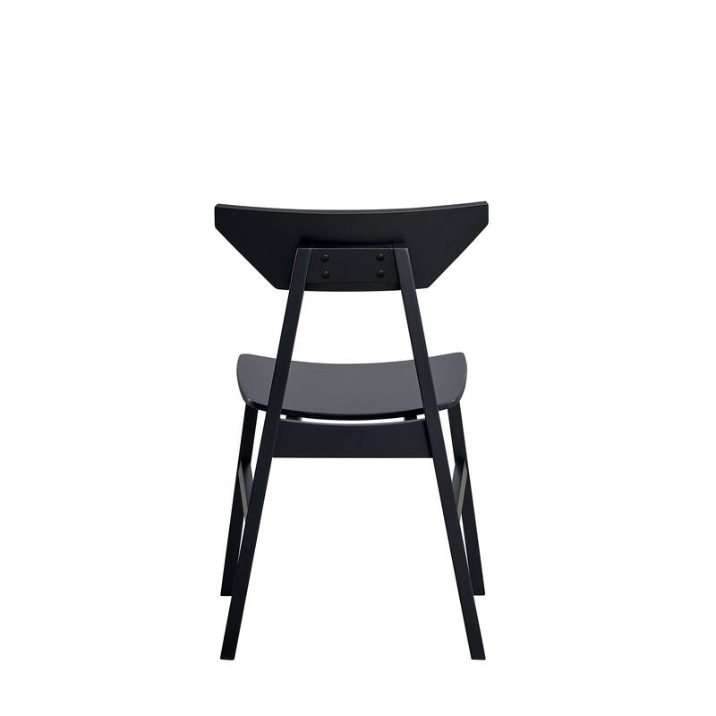 Briar Black Finish Side Chair (Set of 4)