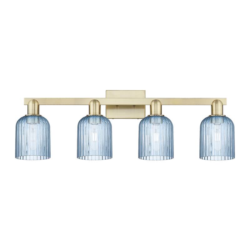 Innovations Lighting Downtown Urban - Bridal Veil - 4 Light 32" Bath Vanity Light