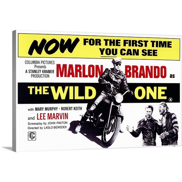 "The Wild One (1953)" Canvas Wall Art