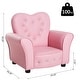 preview thumbnail 15 of 13, Taylor & Olive Estella Pink Upholstered Kids Chair