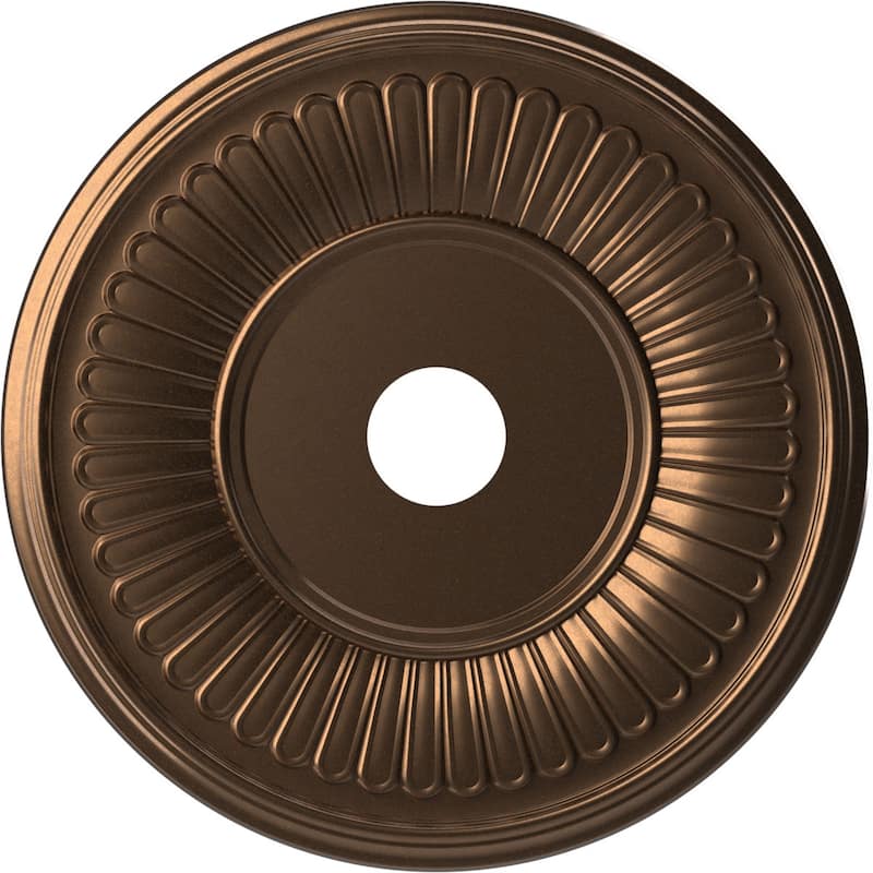 3 1/2" Inside Diameter - Berkshire Thermoformed PVC Ceiling Medallion