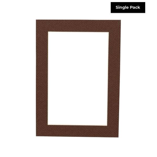 18x24 Mat for 13x19 Photo Chocolate Brown Matboard for Frames