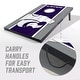 preview thumbnail 3 of 5, Kansas State Wildcats NCAA Compact 2x3 Tailgate Cornhole Board Set