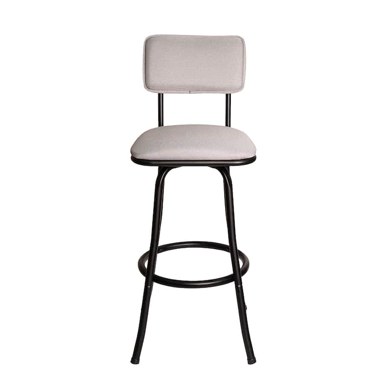 Azalea Park Swivel Barstool with Adjustable Height, Set of 3