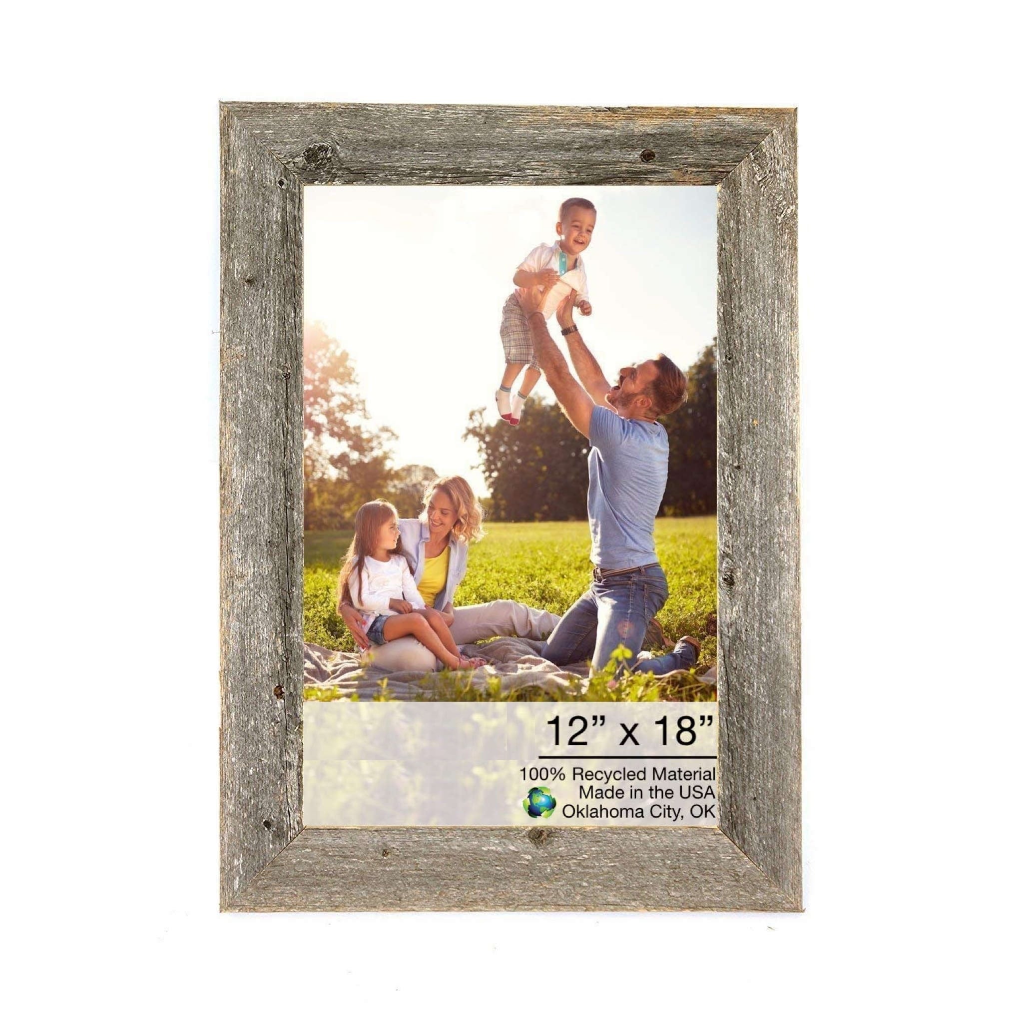 12X18 Natural Weathered Grey Picture Frame 12X18 Natural Weathered Grey Picture Frame