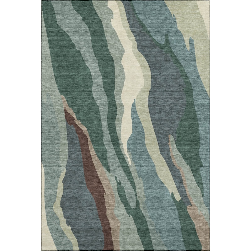 Premium Washable Super Soft Mid Century Modern Mayfield Rug