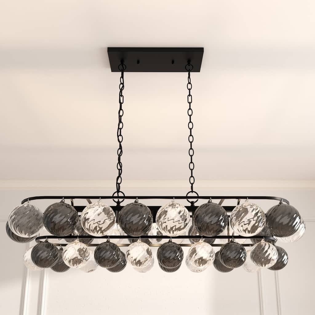 Acroma 5 - Light Dimmable Bubble Dining Room Chandelier