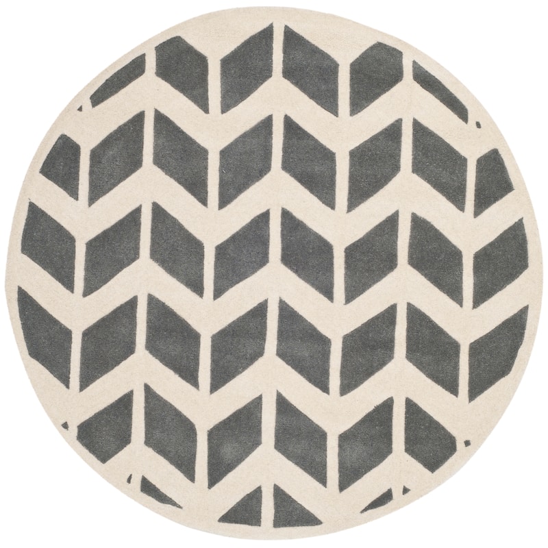 SAFAVIEH Handmade Chatham Aloyse Modern Wool Rug
