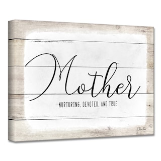 Olivia Rose 'Mother' Canvas Textual Wall Art