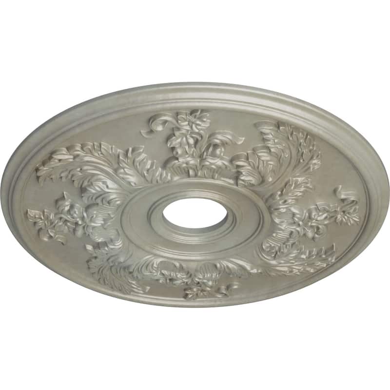 23 5/8"OD x 4 5/8"ID x 1 7/8"P Acanthus Twist Ceiling Medallion