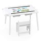 preview thumbnail 18 of 19, Costway Sensory Table & Chair Set for Kids 2-8 with Foldable Bins for - See Details