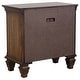preview thumbnail 7 of 7, Devon Upholstered Burnished Oak Bedroom Set