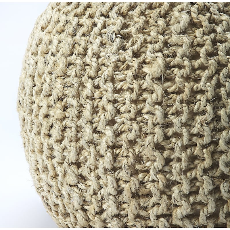 Pincushion Woven Pouf