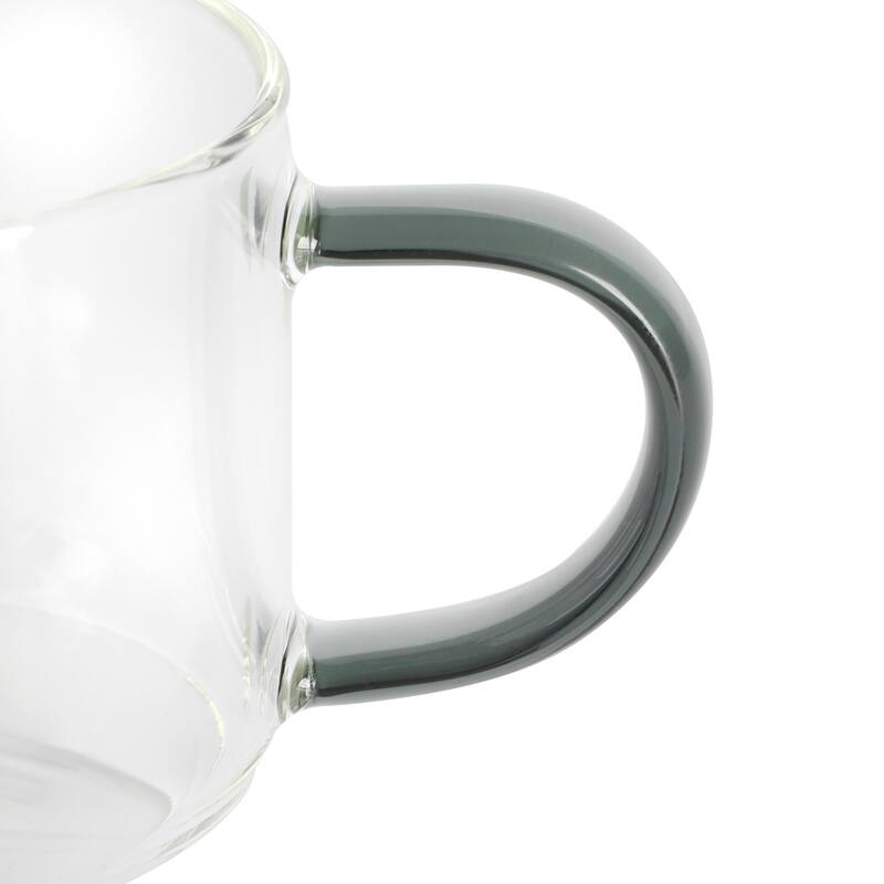 Gibson Soho Lounge 4-Piece Glass Espresso Set W/Rack