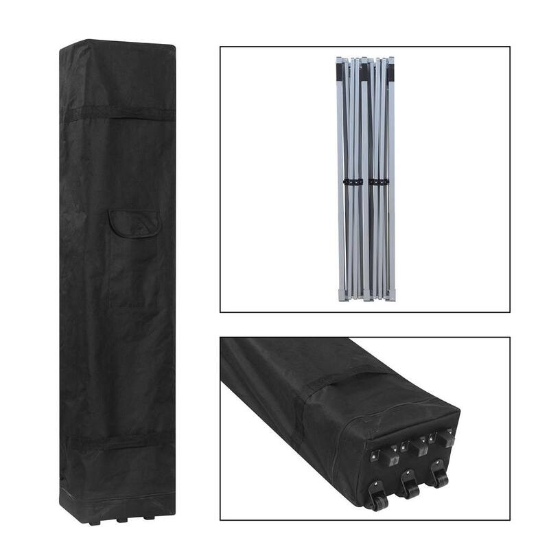 Zenova 10x10 Pop Up Canopy Tent Instant Folding Shelter With 4 Sidewalls with Free Mosquito Net