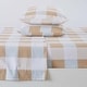 preview thumbnail 59 of 87, Great Bay Home Extra Soft Cotton Flannel Printed Bed Sheet Set