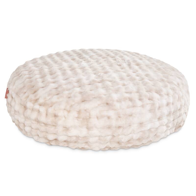 Raven-Symoné Home Big Snuggler Luxe Synthetic Fur 6 Foot Cocoon 2-in-1 Large Bean Bag Bed & Lounger