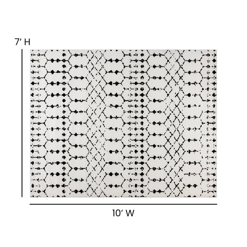 Geometric Style Modern Bohemian Design Area Rug
