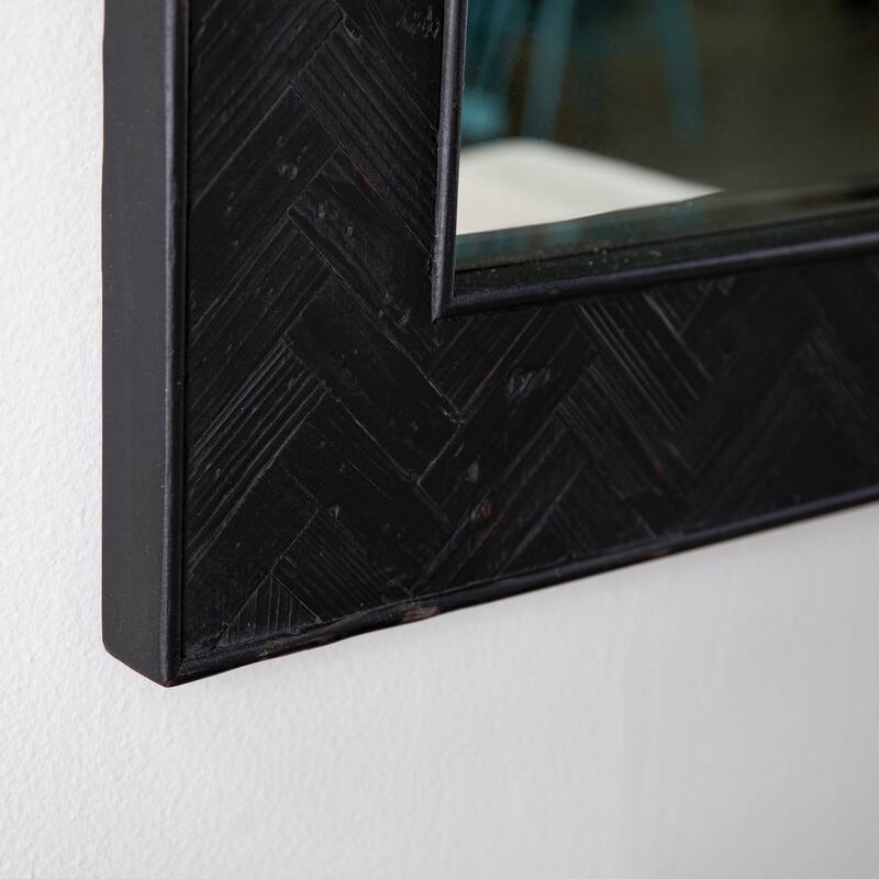 SEI Furniture Hocklemore Reclaimed Wood Mirror