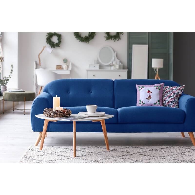 Christmas Birds Accent Pillow