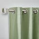 preview thumbnail 33 of 43, ATI Home Chatra Faux Silk Grommet Top Curtain Panel Pair