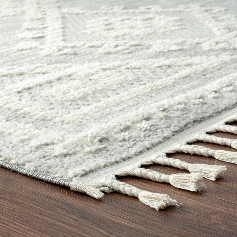 Luxe Weavers South Western Fringe Geometric Area Rug for Living Rooms ...