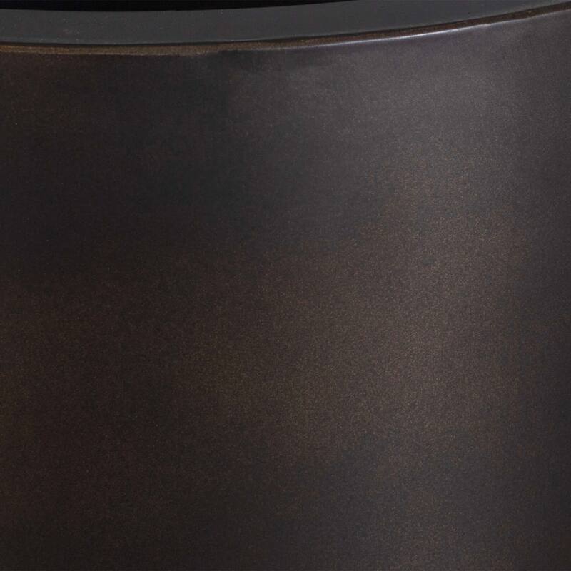 Uttermost 18276 Volcan 12" Wide Iron Outdoor Planters - Set of 2