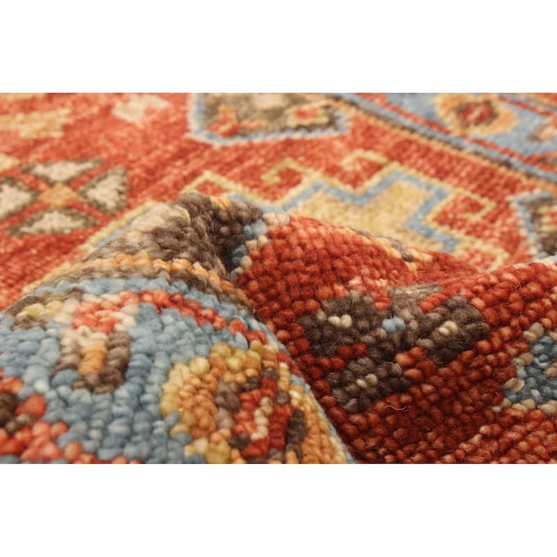 ECARPETGALLERY Hand-knotted Jules Serapi Red Wool Rug - 2'6 x 7'10