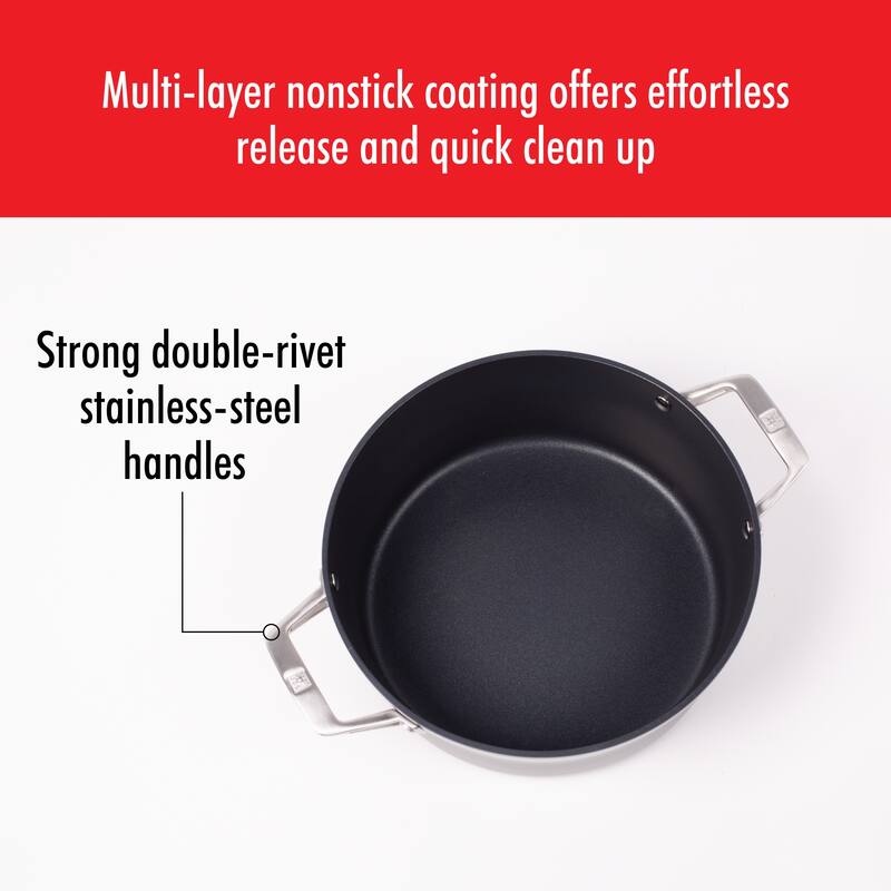 ZWILLING Motion Hard Anodized Aluminum Nonstick Dutch Oven