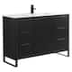 Option Black Matte - Black Hardware