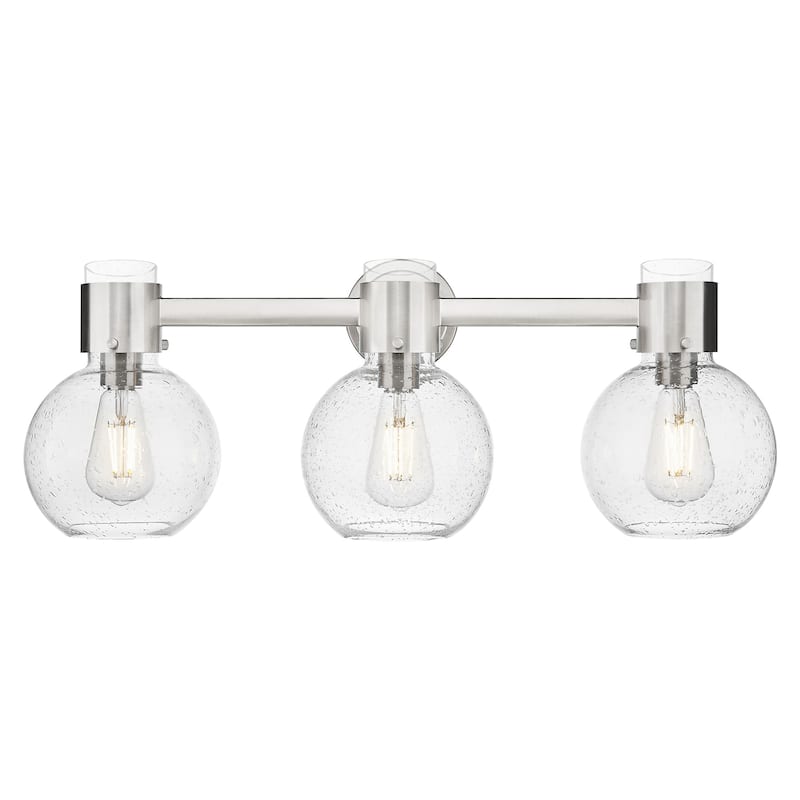 Innovations Lighting 464-3W-G464B-7SDY Lawton Sphere 3 Light 24" Wide - Brushed Satin Nickel