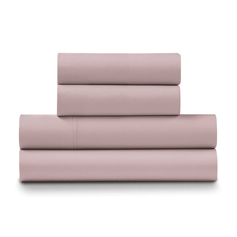 Ella Jayne Viscose from Bamboo Deep-Pocket 4-piece Sheet Set - Rose - Queen